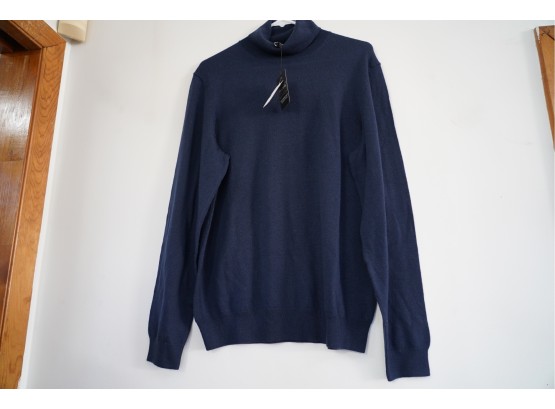 NEW WITH TAGS!! JOS. A. BANK BLUE SWEATER!! SIZE MEDIUM!!