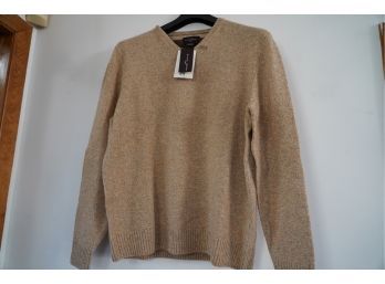 NEW WITH TAGS!! BLACK BROWN MEN BROWN SWEATER!! SIZE XL