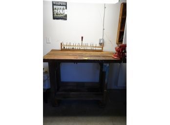 SOLID WOOD WORK BENCH ONLY!!!