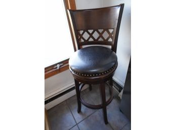 SOLID WOOD BAR STOOL! 15X43 INCHES