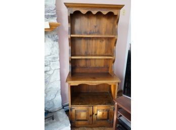 SOLID WOOD HUTCH STYLE CABINET!!
