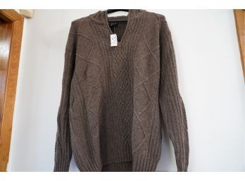NEW WITH TAGS!! JOS. A BANK MEN BROWN SWEATER!! SIZE XXL