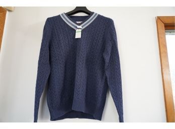 NEW WITH TAGS!! JOS. A. BANK BLUE SWEATER, SIZE XL!!