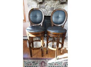 LOT OF 4 HIGHT TOP BAR CHAIRS!! CHECK ALL PHOTOS!!