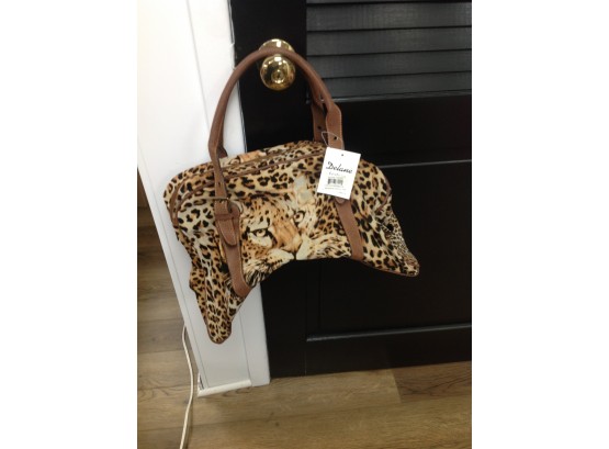 Cheetah Handbag With Tags