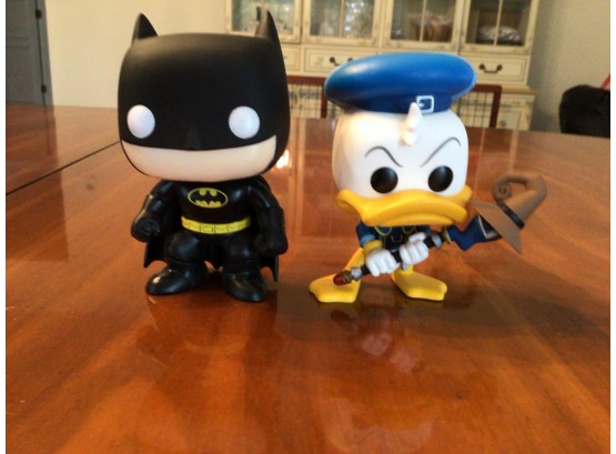 Funko Donald Duck And Batman POP