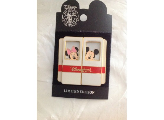 Limited Edition Disney Sliding Door Monorail Pin