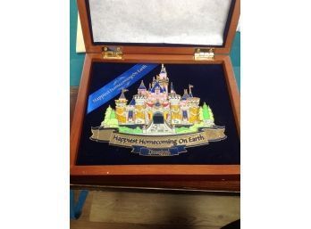 Happiest Homecoming On Earth Disneyland 50th Anniversary Jumbo Boxed Pin