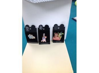 3 Assorted Disney Pins