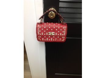 Red And Gold Handbag .. Never Used