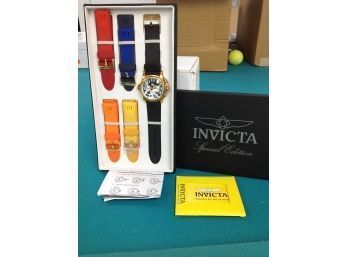 Never Worn .. Special Edition Invicta.  Men's Signature II Multi Function Watch