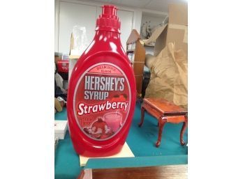 Hershey's Strawberry Syrup Bank