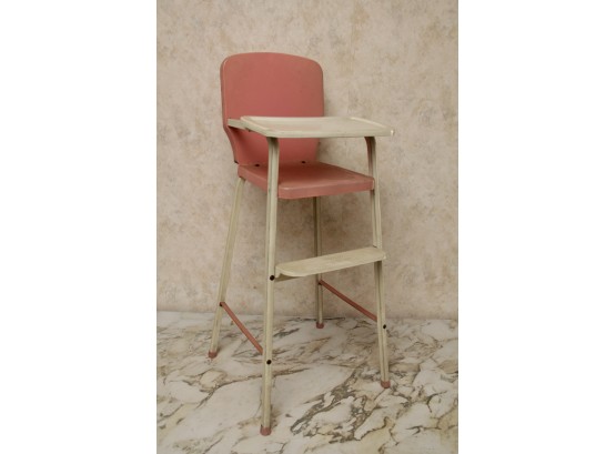 Kids Metal High Chair By Cosco