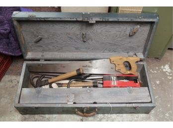 Tool Box W/ Misc Tools