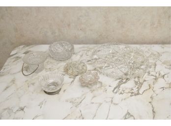 Cutto Clear Glassware Lot
