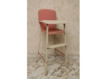 Kids Metal High Chair By Cosco