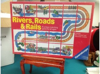 Ravensburger - Rivers, Roads & Rails Sealed Game Box