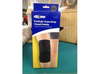 Bell-Horn Universal Pro Style Knee Wrap Closed Patella - Never Used