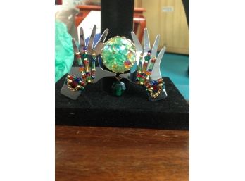 Liztech Handmade Jewelry -Limited Edition Global Warming Pin