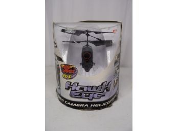 NEW!! AIR HOGS RC, HAWK EYE, VIDEO CAMERA HELICOPTER!!