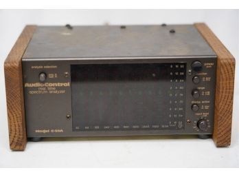 VINTAGE AUDIO CONTROL REAL TIME SPECTRUM ANALYZER MODEL C-50A