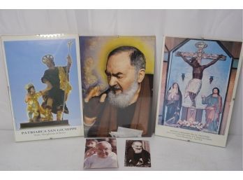 LARGE LOT OF RELIGIOUS PHOTOS