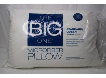 THE BIG ONE MICROFIBER PILLOW, STANDARD/QUEEN SIZE