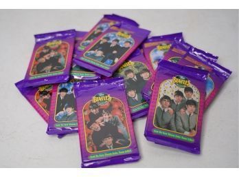 LARGEL LOT OF THE BEATLES COLLECTIBLE CARDS, 10 CARDS PER PACK