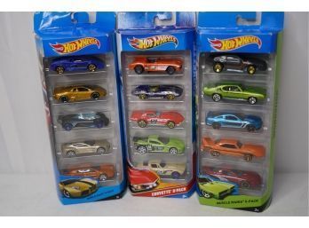 ALL NEW LOT OF 3 PACKS OF HOT WHEELS CARS, A11