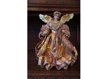 CHRISTMAS PLASTIC ANGEL DECORATION,  13IN HEIGHT