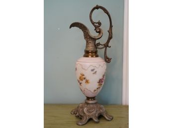 1800s ANTIQUE EWER, ITEM IS LOOSE! 16IN HEIGHT