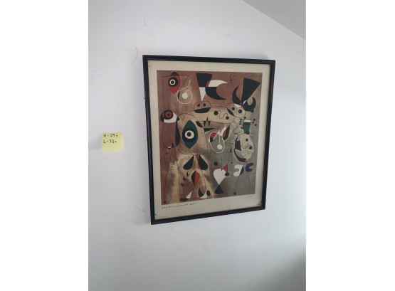 1949 Miro Art Signed By The Artist