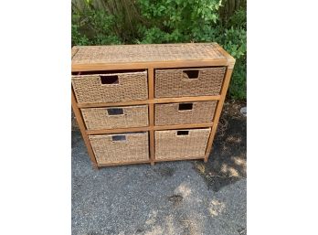 Wicker Pull Out Baskets