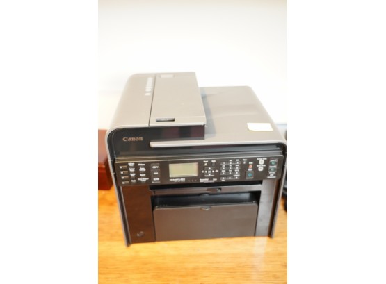 BLACK CANON OFFICE PRINTER, MISSING POWER CORD AND UNTESTED