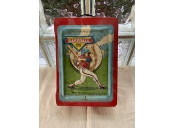 VINTAGE MASSIVE COLLECTOR'S BASEBALL CARD CASE WITH SPORTS CARDS,