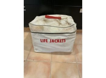 BAG OF LIFE JACKETS