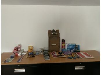 LARGE LOT OF OFFICE SUPPLIES