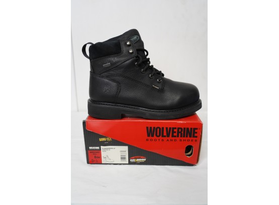 LIKE NEW IN BOX WOLVERINE MEN'S BOOTS, SIZE 8