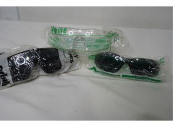 LOT OF 3 SAFETY GLASSES