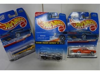LOT OF 3 HOT WHEELS TOY CARS, A32