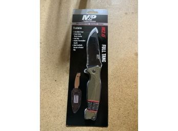 BRAND NEW M&P BY SMITH & WESSON FULL TANG KNIFE