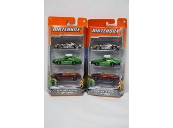 LOT OF 2 NEW PACKS OF MATCHBOX TOY CARS, A5