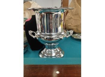 Silver Plate Ice Bucket -Never Used -marked Silver By Boardman On Bottom