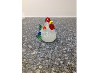 Glass Murano Chicken  From Italy