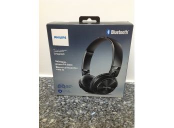 Philips Wireless Powerful Bass- Bluetooth Headphones - Sealed Box