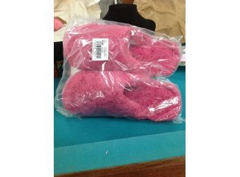 Isotoner Slippers In A Strawberry Color In Size 9.5-10- Sealed In Plastic