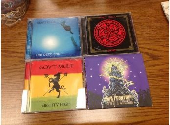 Gov't Mule -4 Assorted CD'S-Used