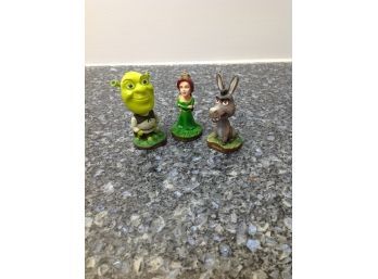 2003 Dreamworks - 3 Piece Bobble Head Set From Shrek