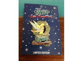 Mickey's Very Merry Christmas Party -2005 Limited Edition -Tinkerbell Pin