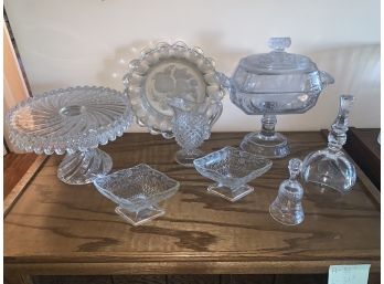 Lot Of Crystals/glassware